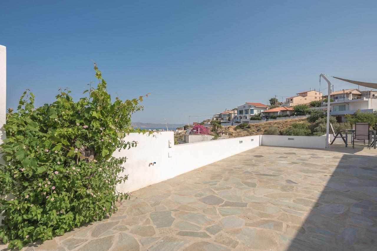 Villa Luna Private Heated Hydro Pool Bbq Beach 4Min Agia Marina Mikrolimanou Kültér fotó