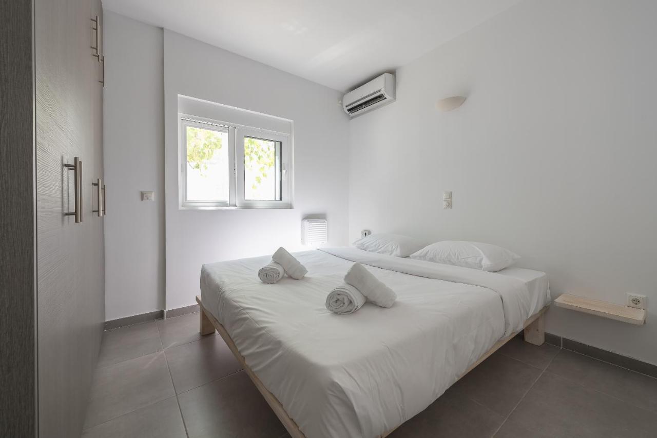 Villa Luna Private Heated Hydro Pool Bbq Beach 4Min Agia Marina Mikrolimanou Kültér fotó