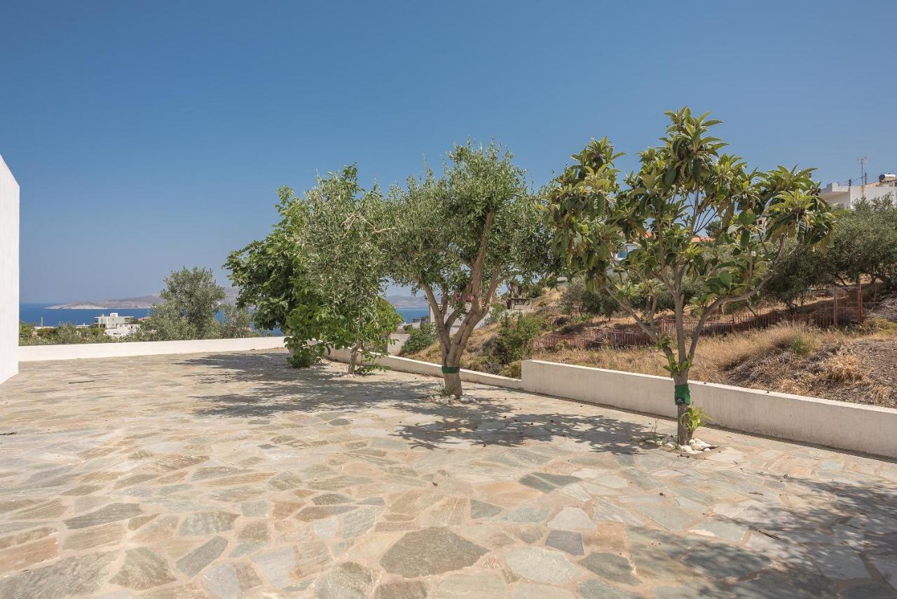 Villa Luna Private Heated Hydro Pool Bbq Beach 4Min Agia Marina Mikrolimanou Kültér fotó