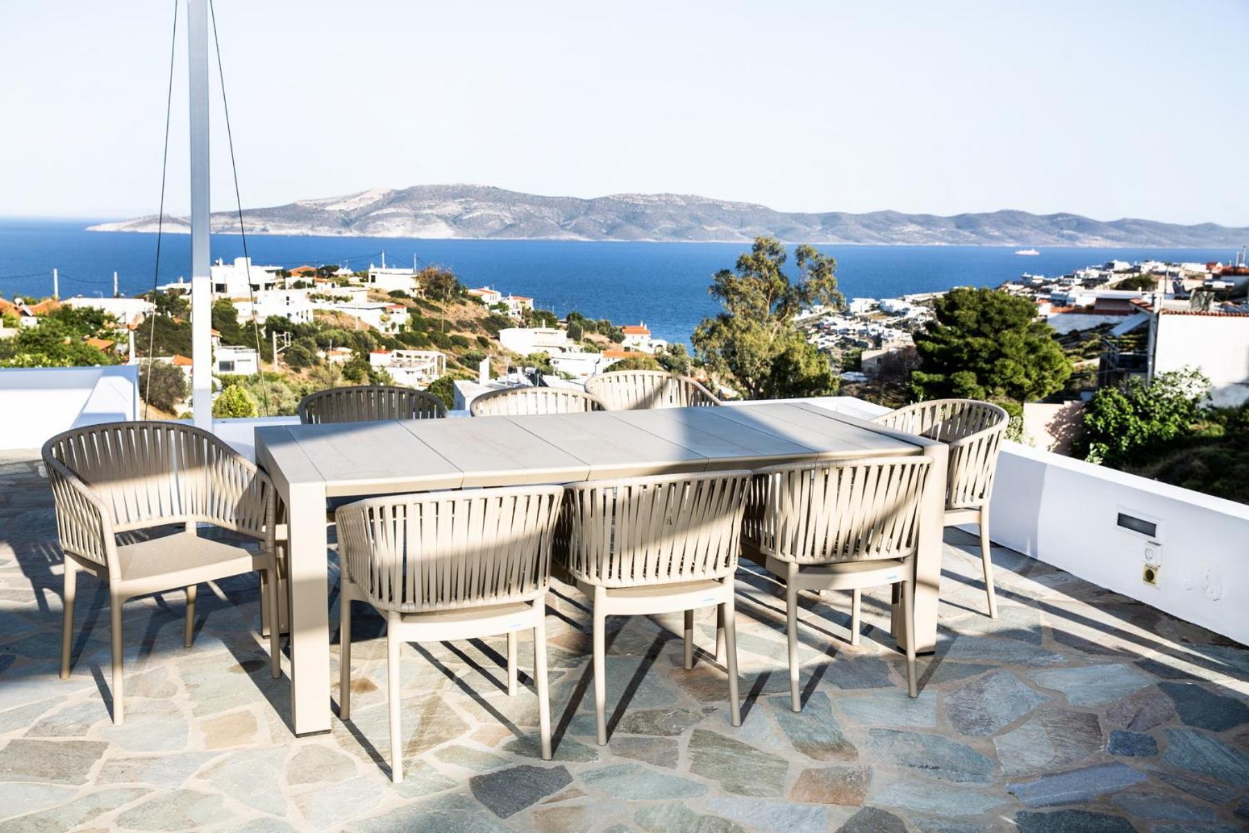 Villa Luna Private Heated Hydro Pool Bbq Beach 4Min Agia Marina Mikrolimanou Kültér fotó